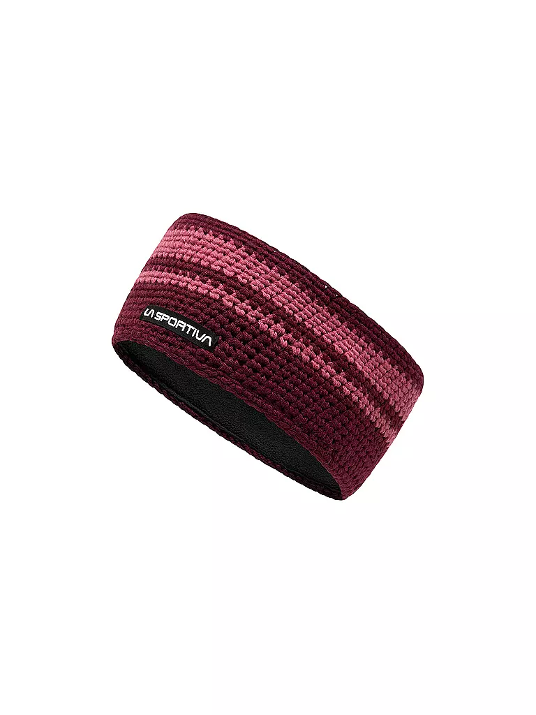LA SPORTIVA | Fascia per capelli Zephir a maglia | Rosso scuro