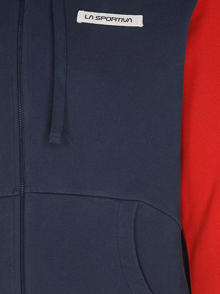 LA SPORTIVA | Giacca in pile da uomo Kaos Hoodie | Blu scuro
