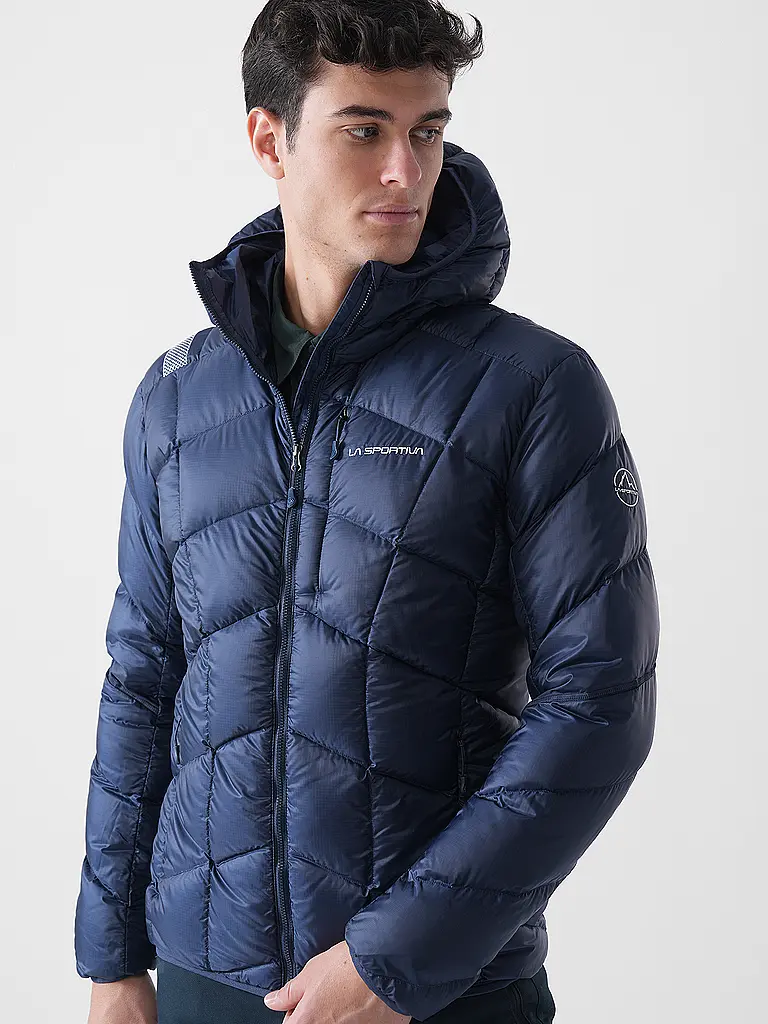 LA SPORTIVA | Giacca isolante da uomo Pinnacle Down Hoodie | Blu scuro