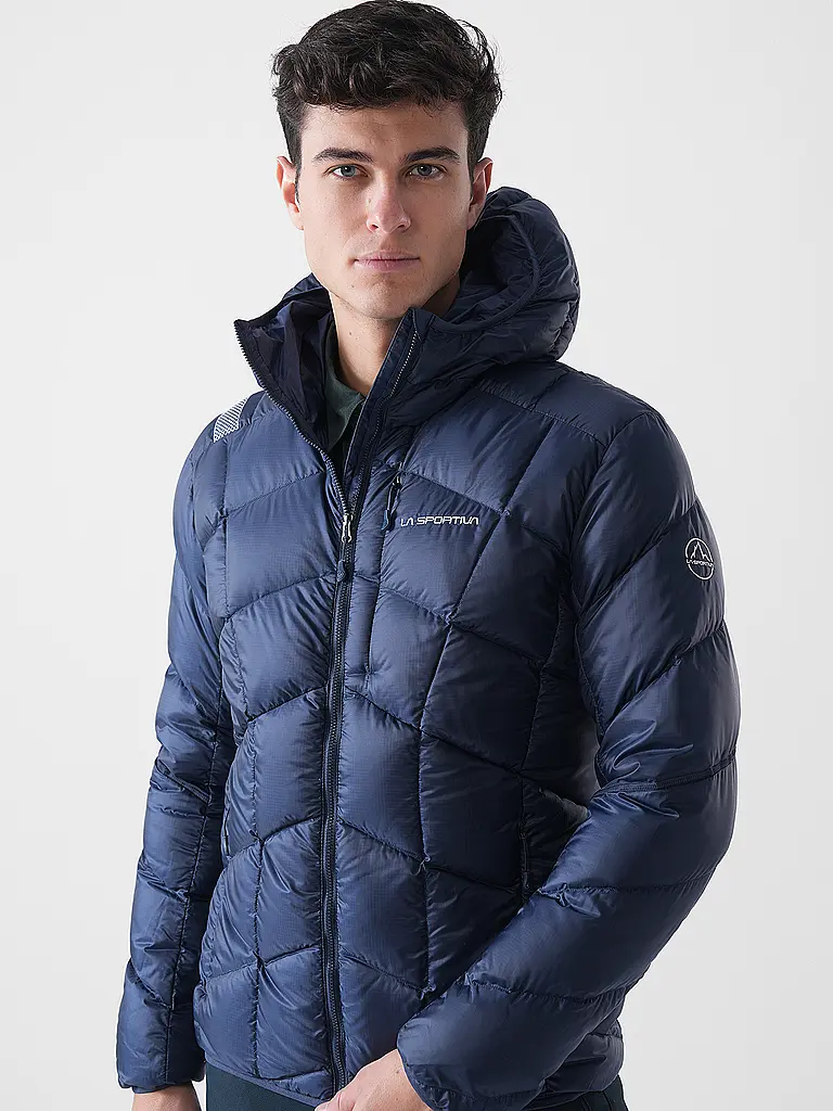 LA SPORTIVA | Giacca isolante da uomo Pinnacle Down Hoodie | Blu scuro