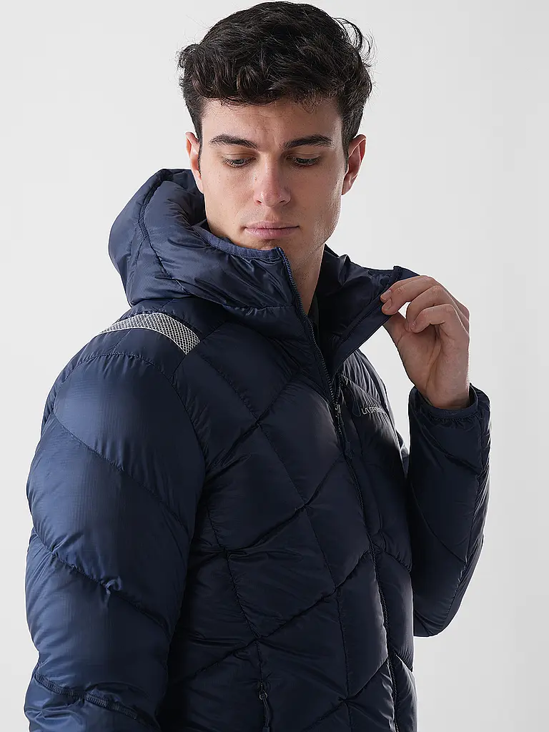 LA SPORTIVA | Giacca isolante da uomo Pinnacle Down Hoodie | Blu scuro