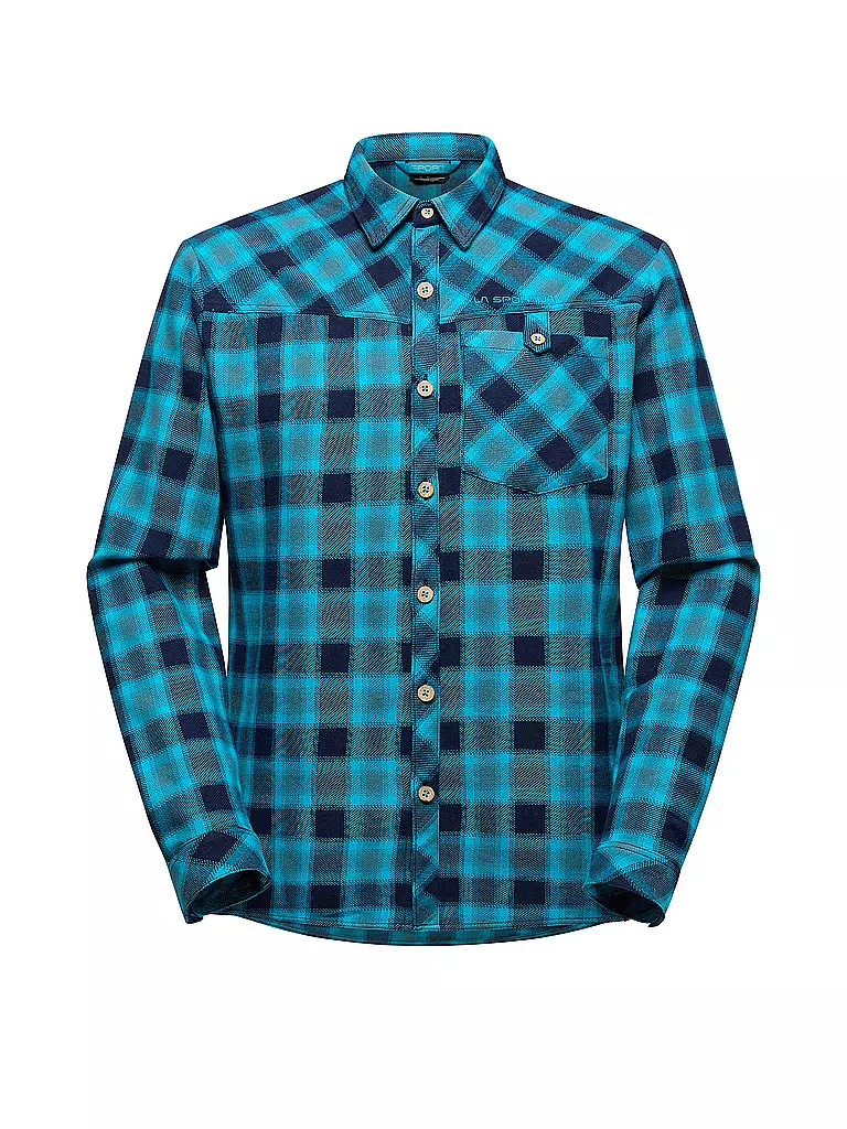 LA SPORTIVA | Herren Kletterhemd Rambler Flannel | Blu