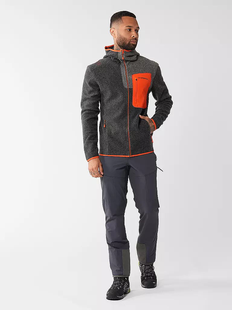 LA SPORTIVA | Herren Kletterhoodie Agon | Grigio