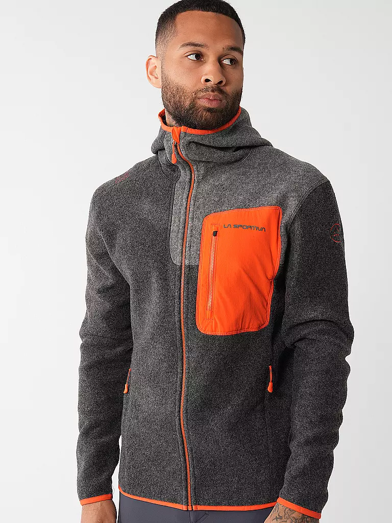 LA SPORTIVA | Herren Kletterhoodie Agon | Grigio
