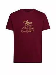 LA SPORTIVA | Herren Klettershirt Cinquecento | Rosso scuro