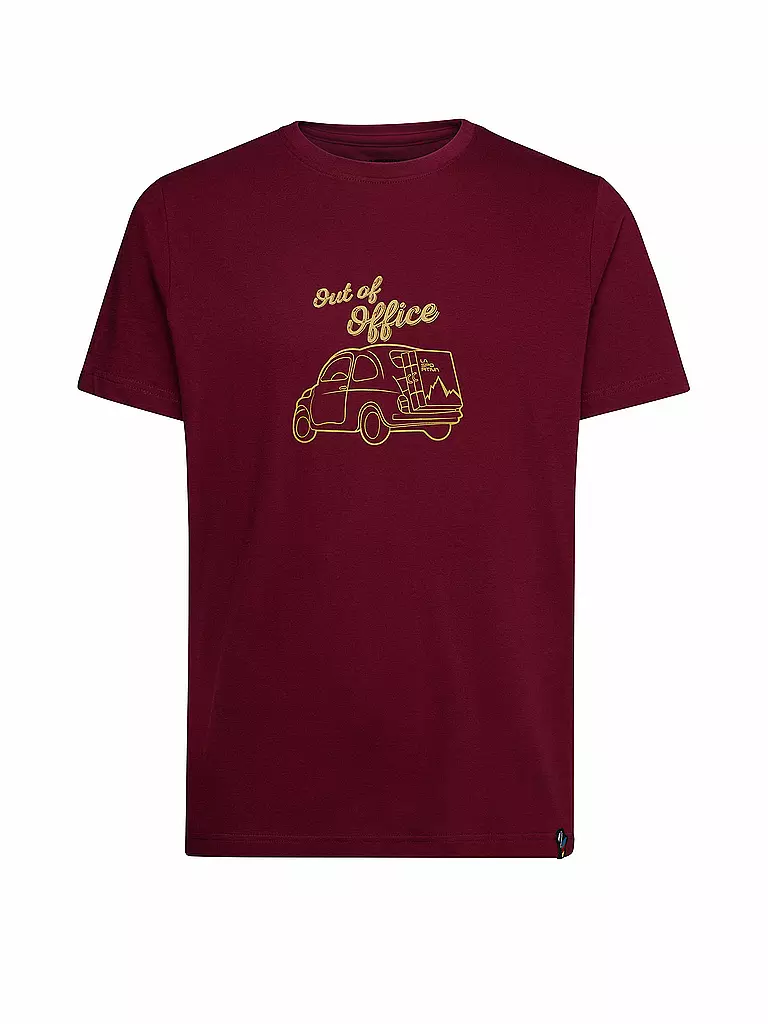 LA SPORTIVA | Herren Klettershirt Cinquecento | Rosso scuro