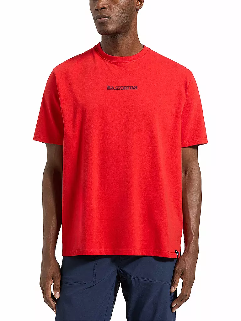 LA SPORTIVA | Herren Klettershirt Moon Climb | Rosso