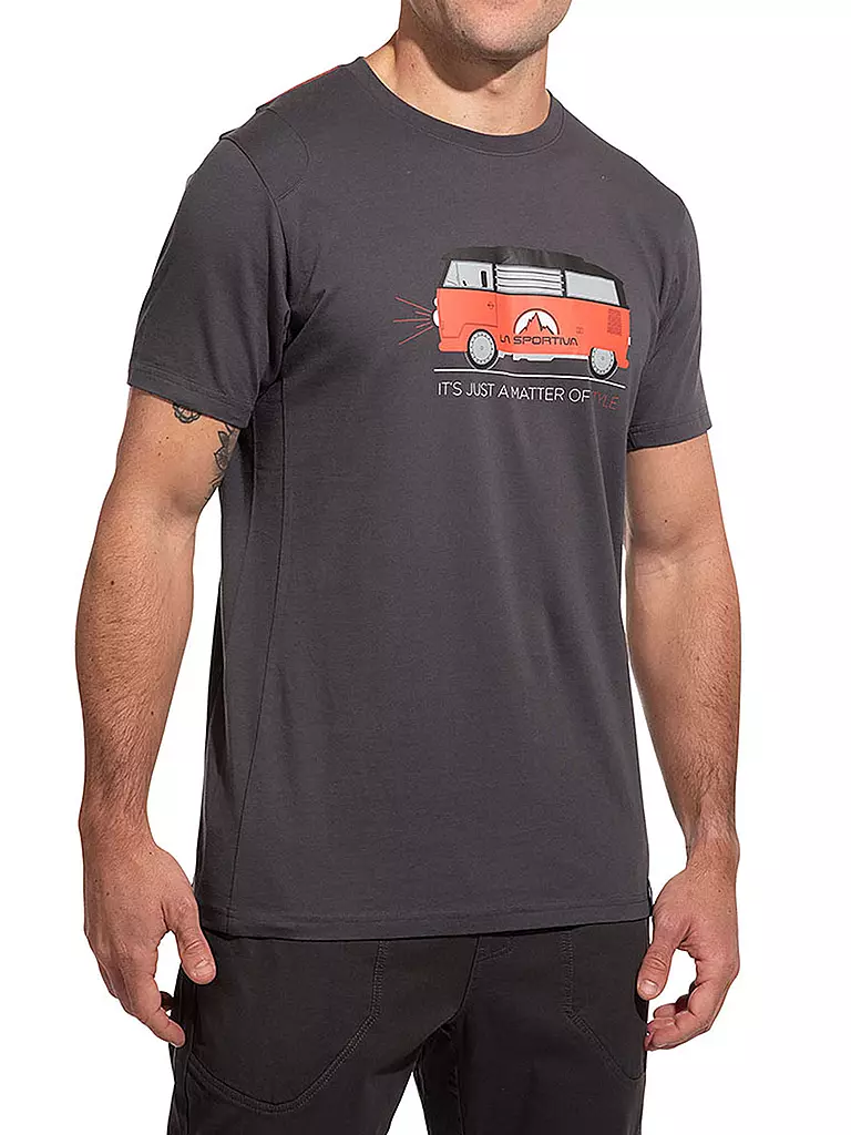 LA SPORTIVA | Herren Klettershirt Van | Grigio