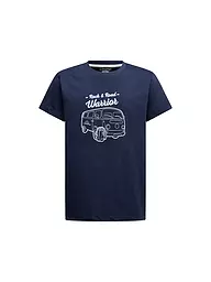 LA SPORTIVA | Maglietta da arrampicata Van per bambini | Blu scuro