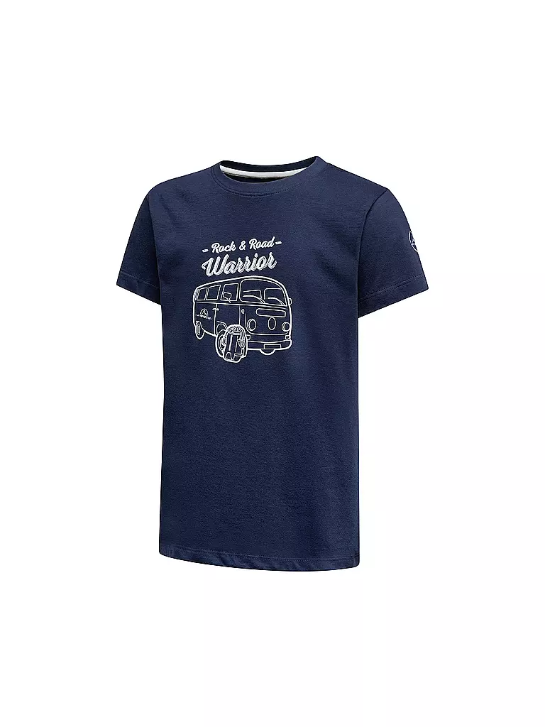 LA SPORTIVA | Maglietta da arrampicata Van per bambini | Blu scuro