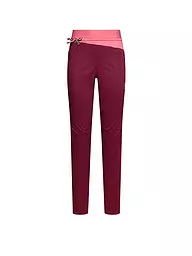LA SPORTIVA | Pantaloni da arrampicata Tundra da donna | Rosso scuro