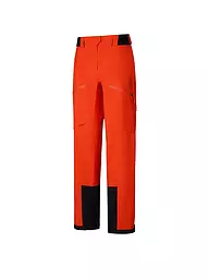 LA SPORTIVA | Pantaloni da sci alpinismo da donna Chaser Evo Shell con bretelle | Rosso