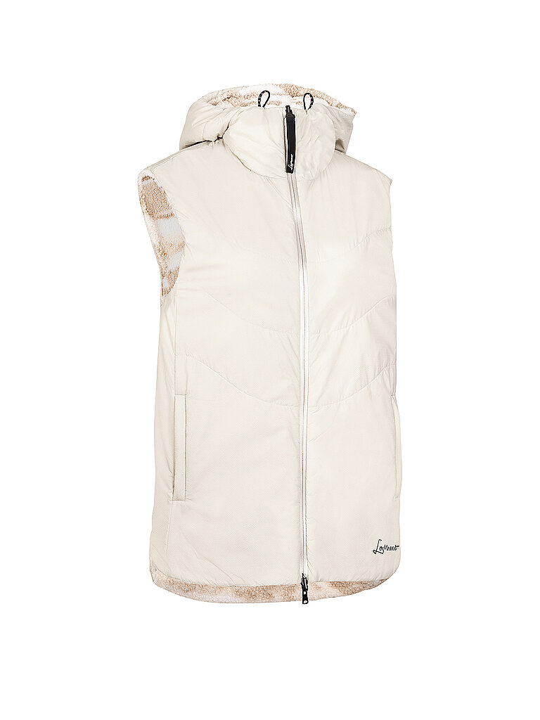 Gilet in pile da donna Sabine bianco 42