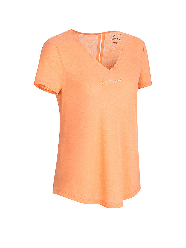 Maglietta funzionale da donna Tina Logo Light arancione 44