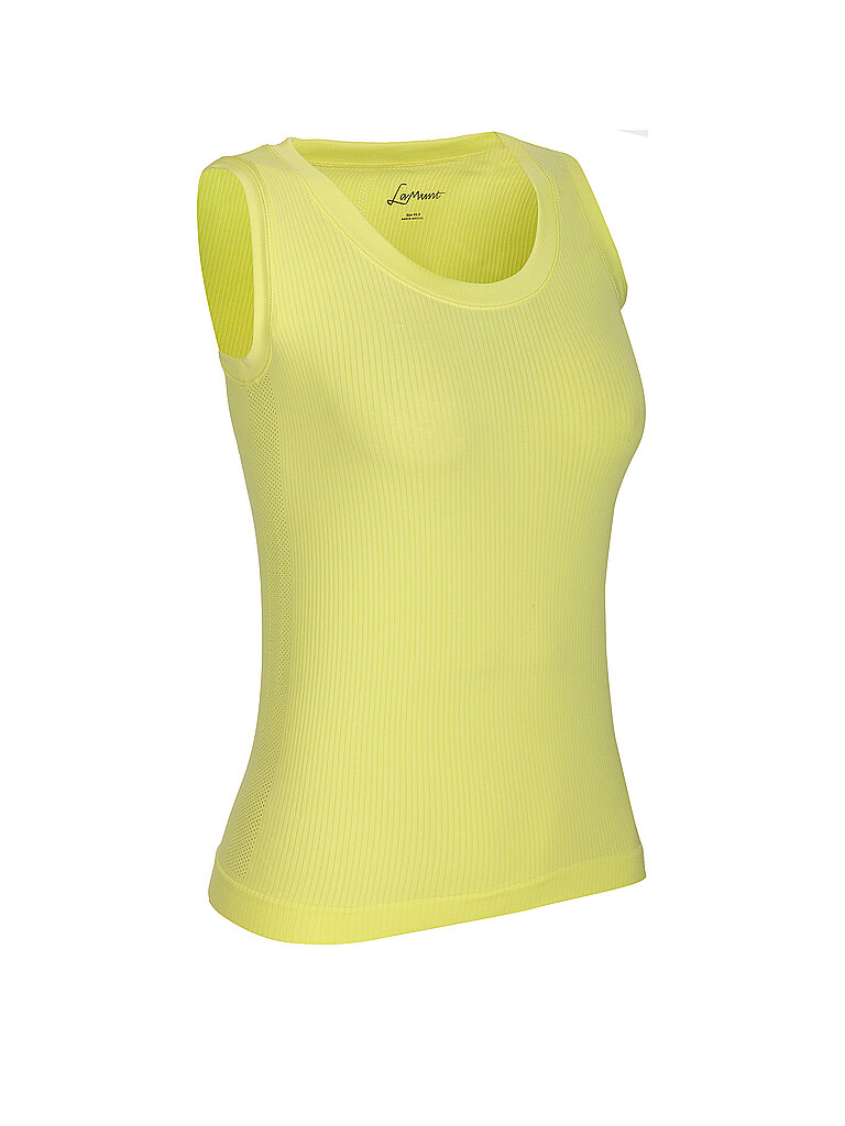Canotta fitness da donna Nadia Seamless giallo XS/S