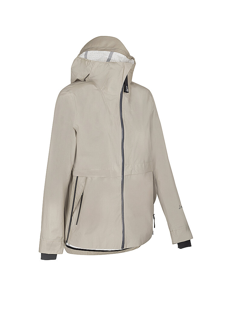 Giacca da trekking da donna Linda II 2,5L con cappuccio crema 44