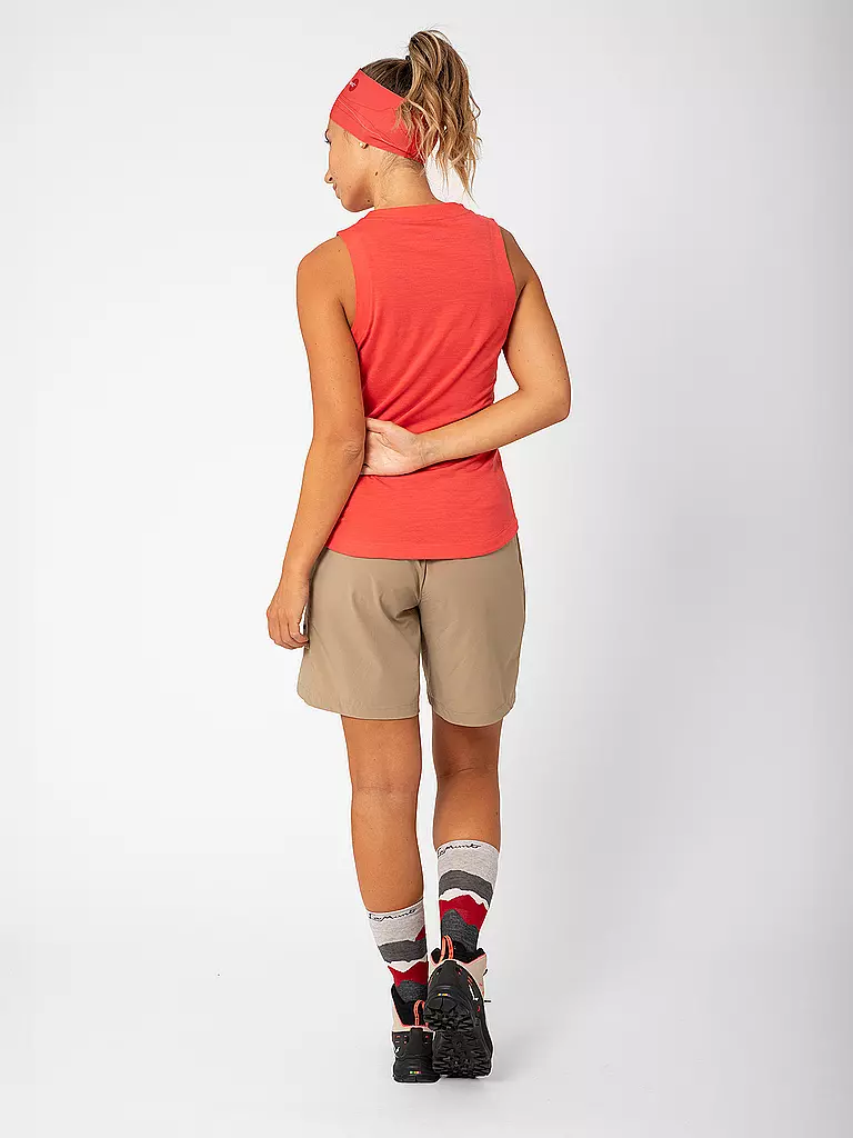 LAMUNT | Canotta funzionale da donna Alexandra | Corallo