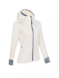 LAMUNT | Giacca in pile da donna Antje Thermal Hoodie | Bianco