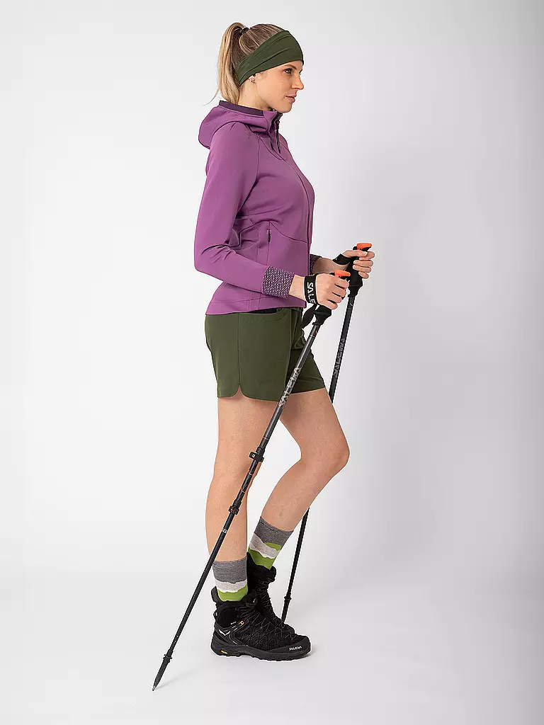 LAMUNT | Damen Fleecejacke Antje Thermal Hoodie | Bacca