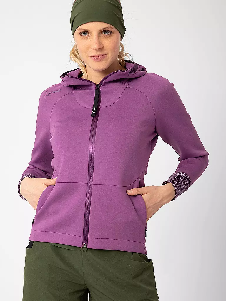 LAMUNT | Damen Fleecejacke Antje Thermal Hoodie | Bacca