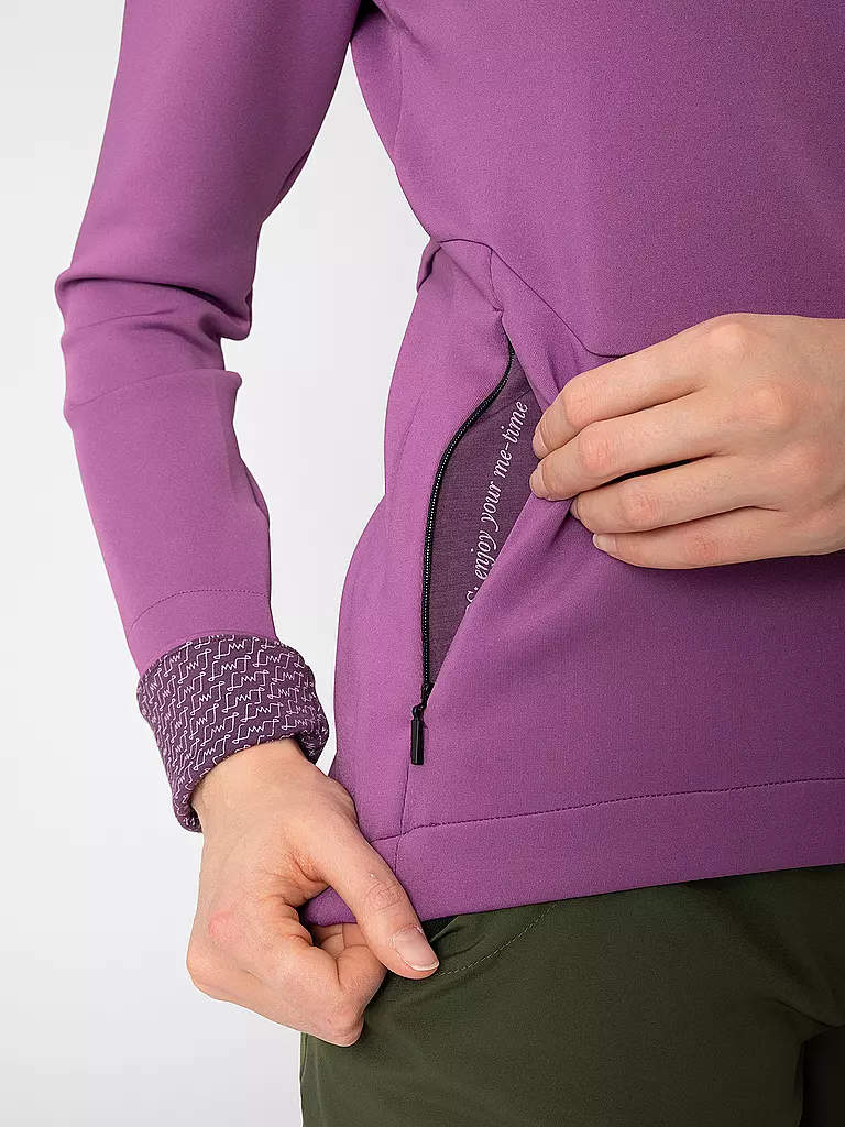 LAMUNT | Damen Fleecejacke Antje Thermal Hoodie | Bacca