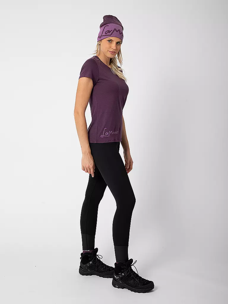 LAMUNT | Damen Funktionsshirt Alexandra Logo | Rosa