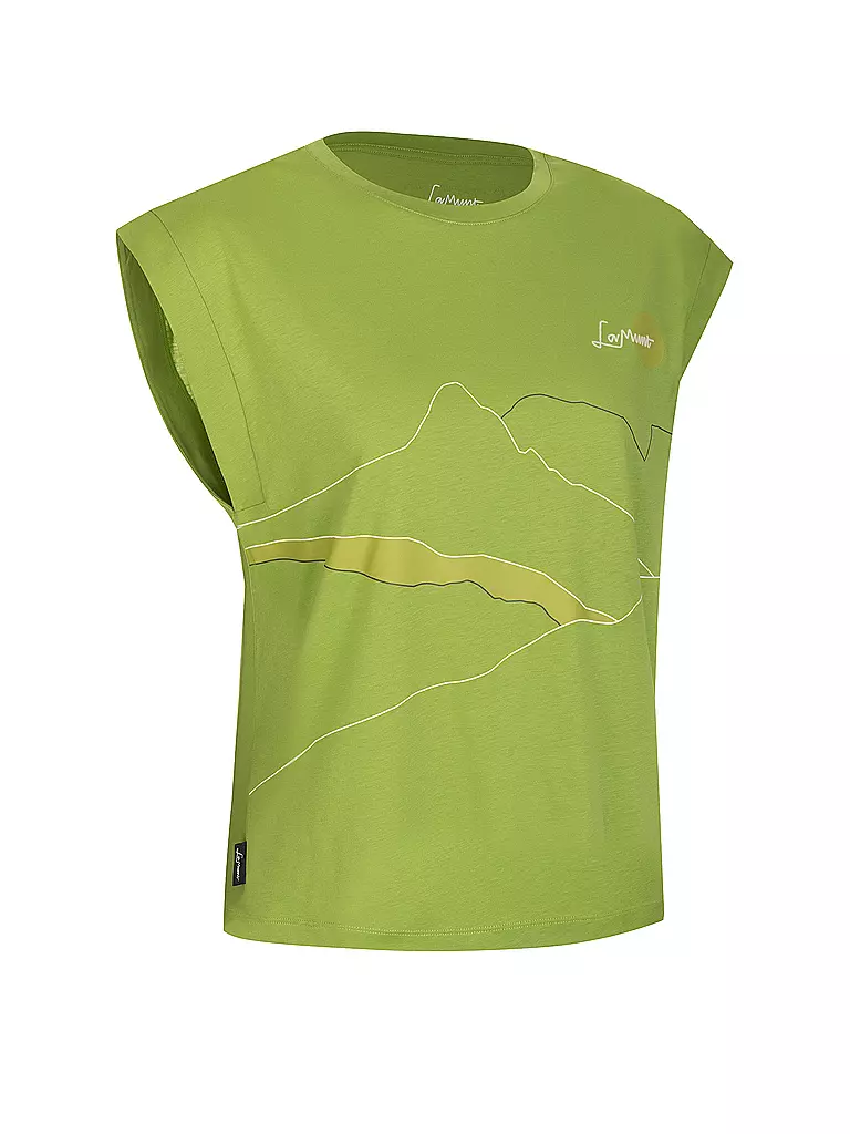 LAMUNT | Damen Funktionstank ERIKA ARTY | Verde chiaro