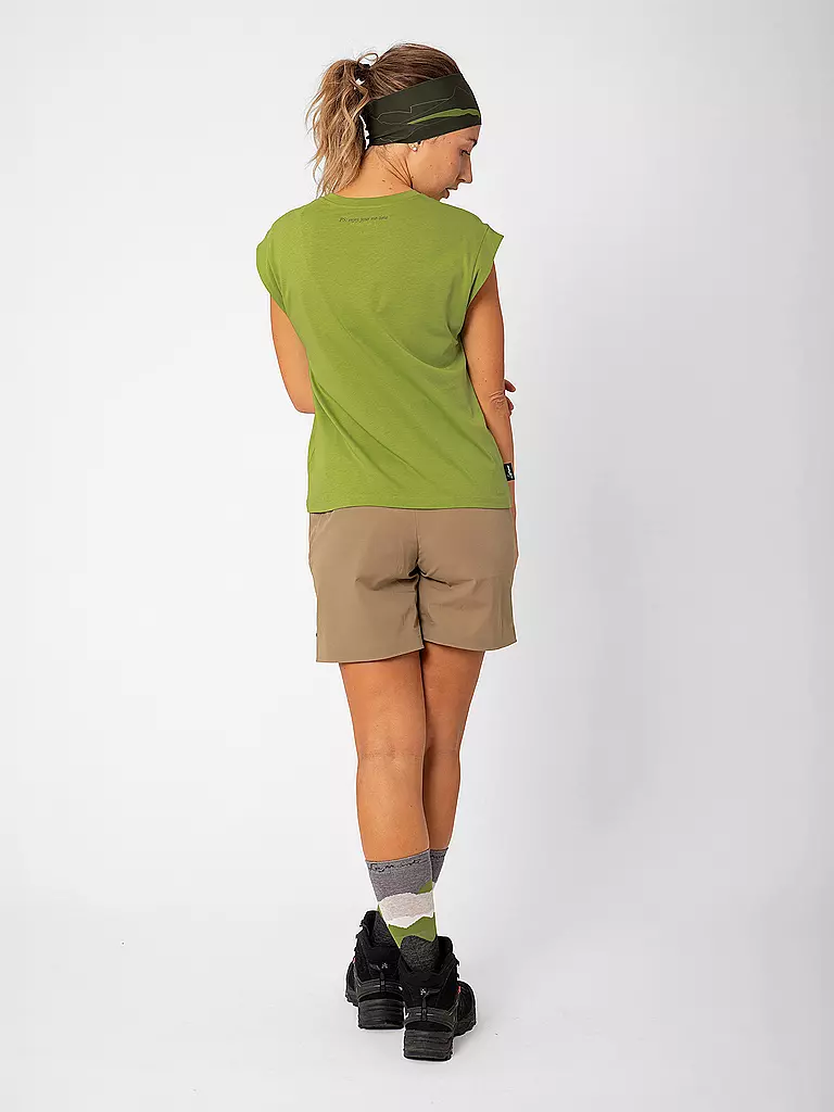 LAMUNT | Damen Funktionstank ERIKA ARTY | Verde chiaro