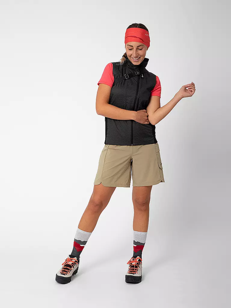 LAMUNT | Damen Weste ALESSIA POLARTEC® ALPHA® WIND | Nero