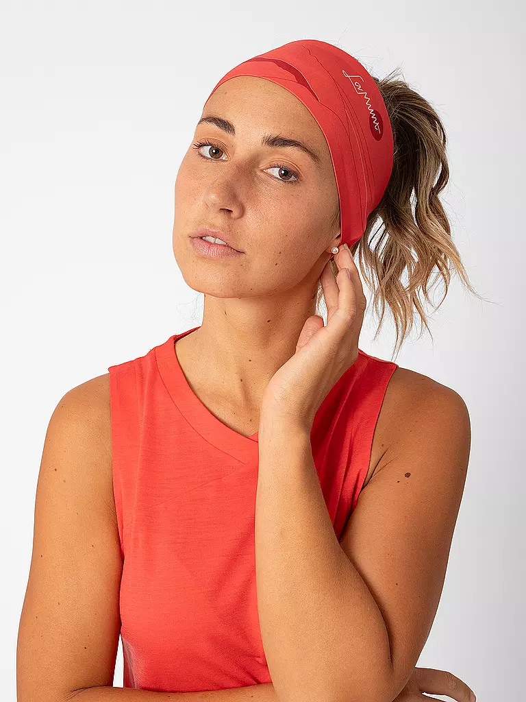 LAMUNT | Fascia per capelli Martha Arty | Rosso