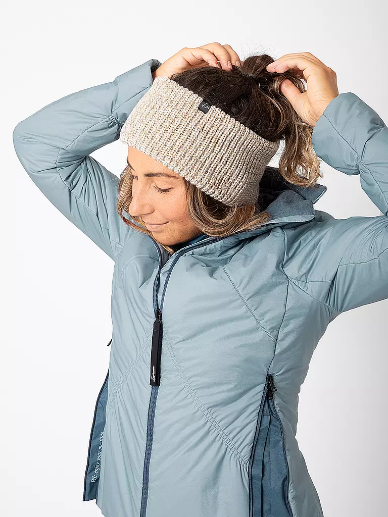 LAMUNT | Fascia per capelli Martha Warm Knit | Beige