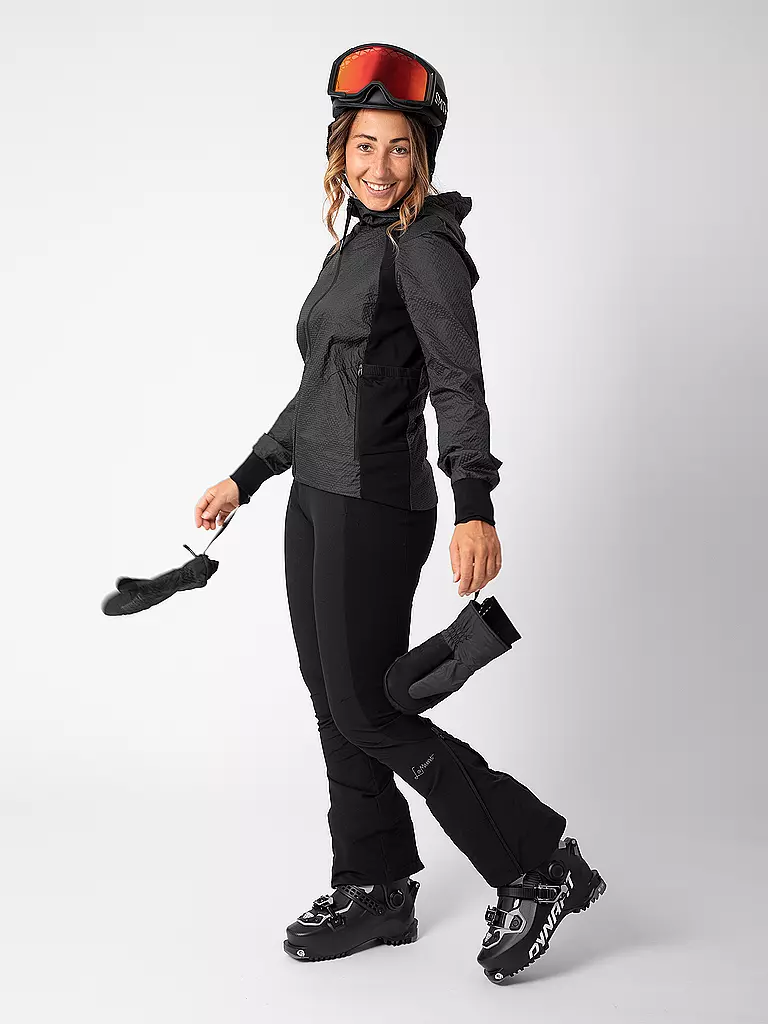 LAMUNT | Giacca a vento da donna Alessia PTC Alpha Wind | Nero