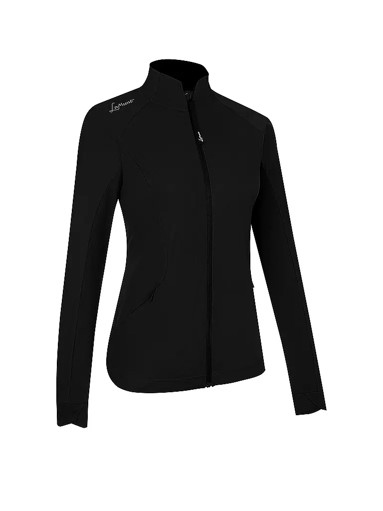 LAMUNT | Giacca a vento da donna Eliana Hybrid Hoodie | Nero
