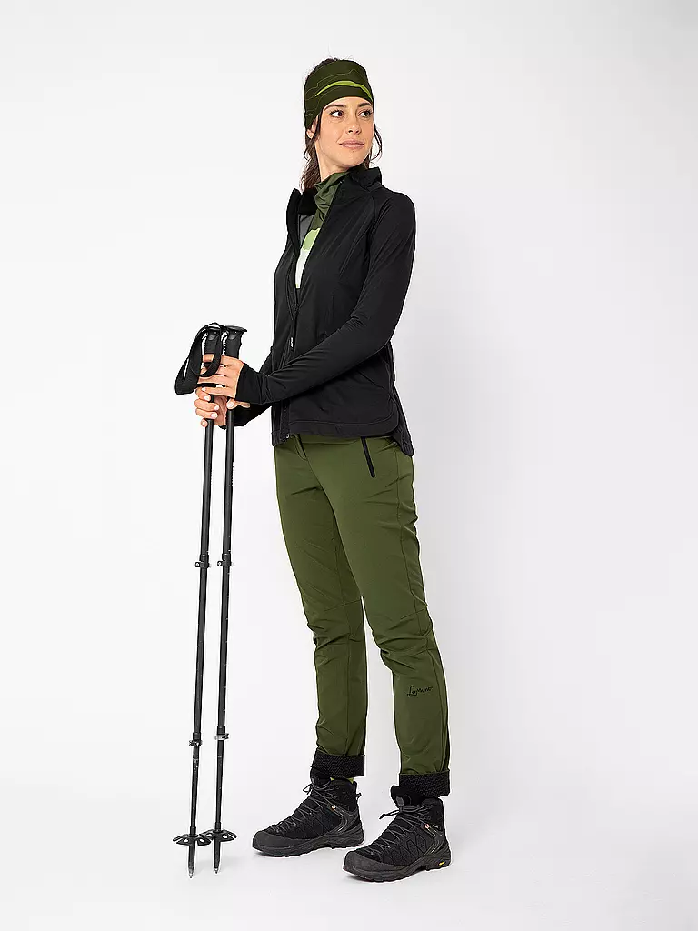 LAMUNT | Giacca a vento da donna Eliana Hybrid Hoodie | Nero