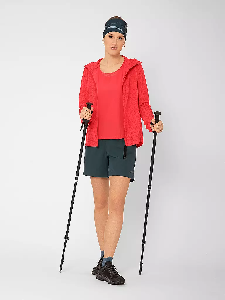 LAMUNT | Giacca a vento da donna Manuela Light Stretch | Corallo