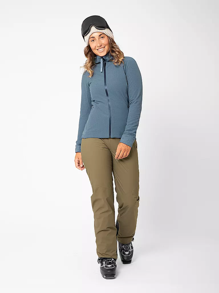 LAMUNT | Giacca da trekking da donna Paola Tech Hoodie | Blu scuro