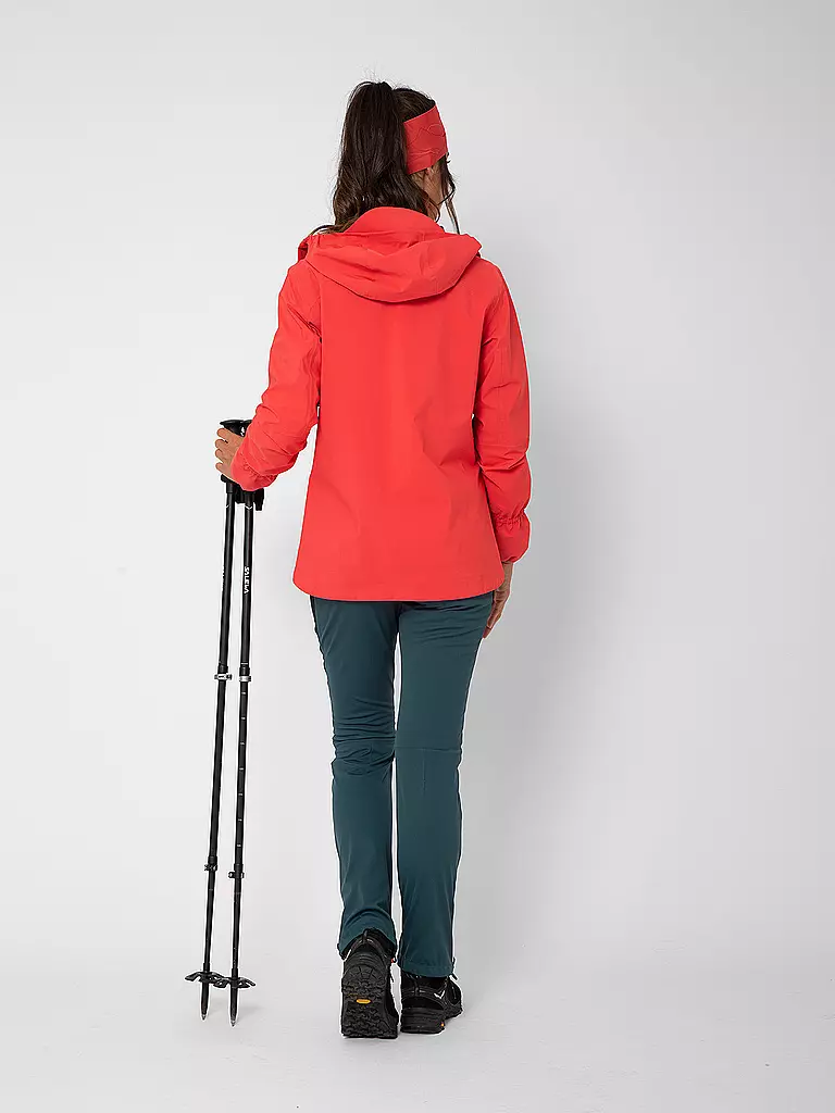 LAMUNT | Giacca da trekking da donna Sara Light 3L con cappuccio |