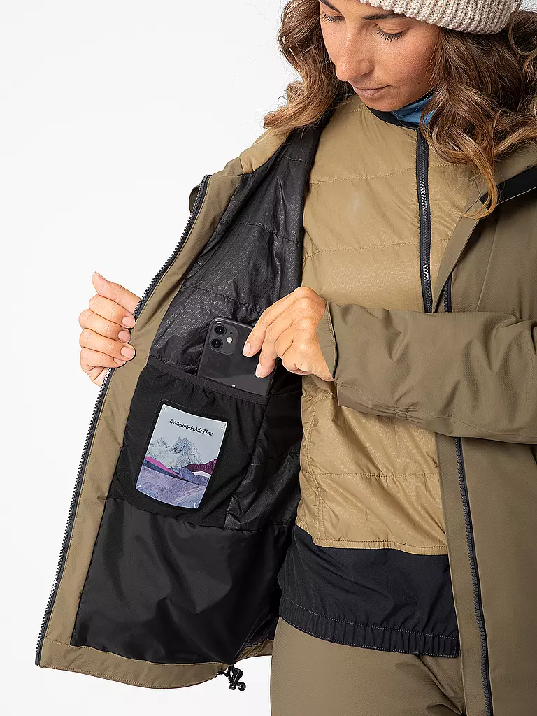 LAMUNT | Giacca da turismo da donna Tiziana 2L WP Remoca con cappuccio |