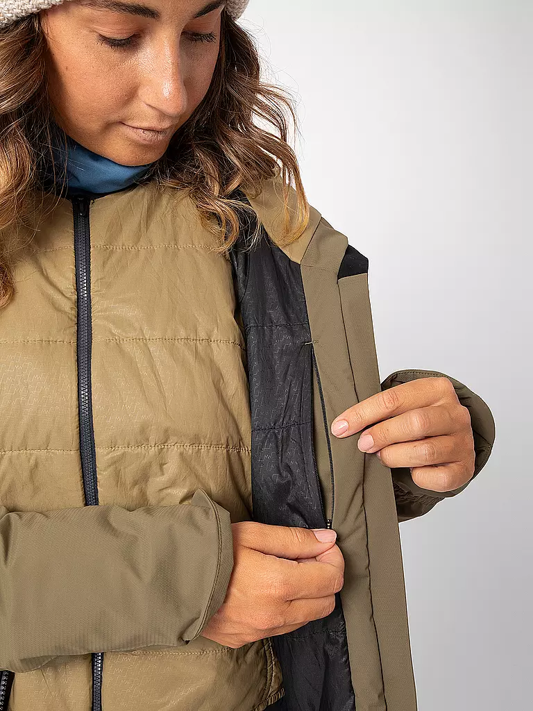 LAMUNT | Giacca da turismo da donna Tiziana 2L WP Remoca con cappuccio |