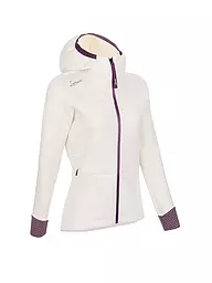 LAMUNT | Giacca in pile da donna Antje Thermal Hoodie | Bianco