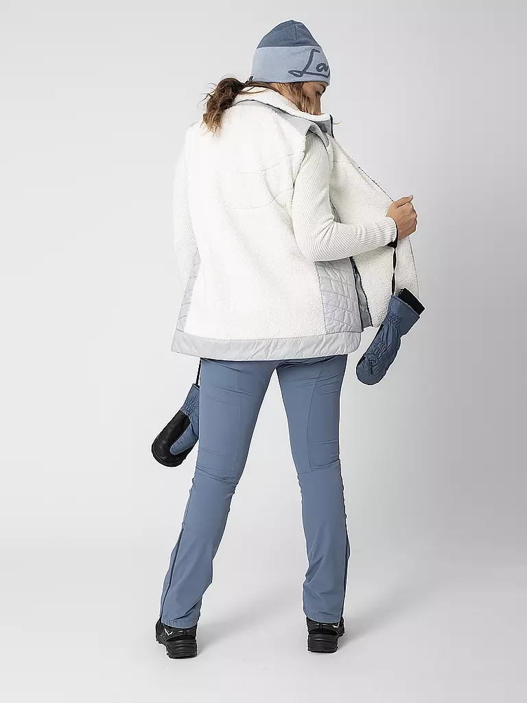 LAMUNT | Gilet ibrido da donna Sophia Cozy con cappuccio |