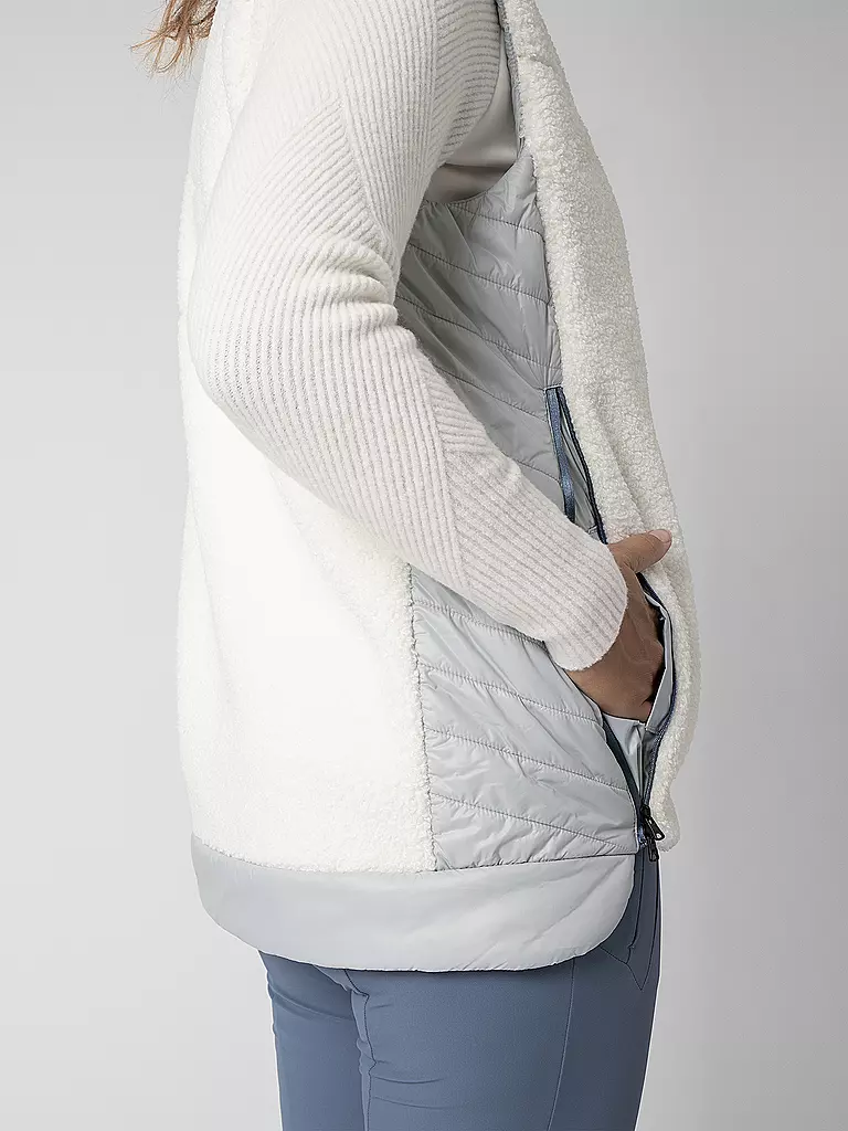 LAMUNT | Gilet ibrido da donna Sophia Cozy con cappuccio |