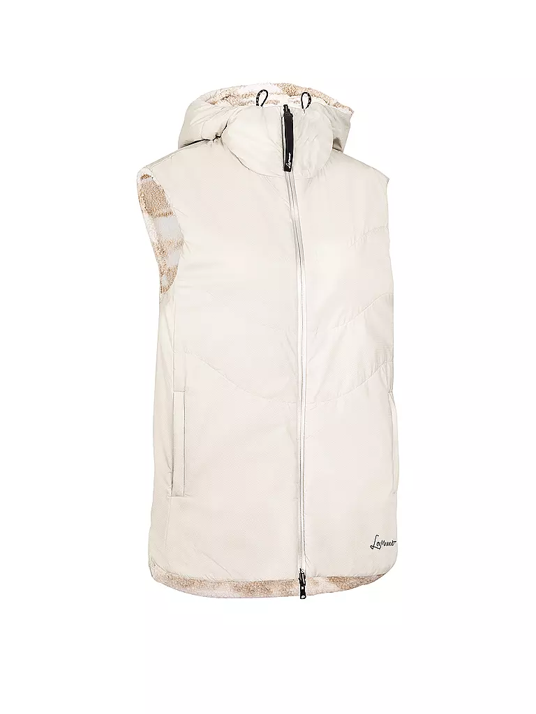 LAMUNT | Gilet in pile da donna Sabine | Bianco