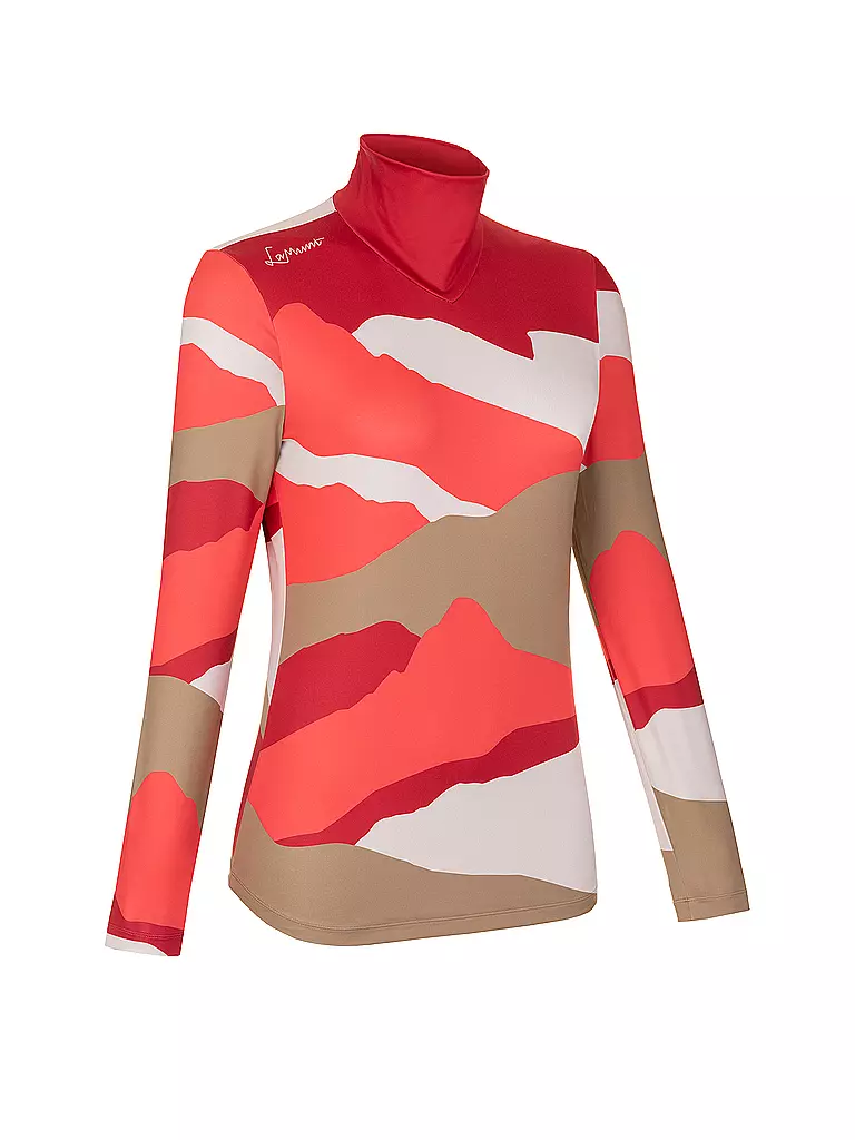 LAMUNT | Maglia funzionale da donna Ivana Tech Arty | Rosso