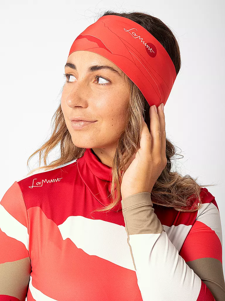 LAMUNT | Maglia funzionale da donna Ivana Tech Arty | Rosso