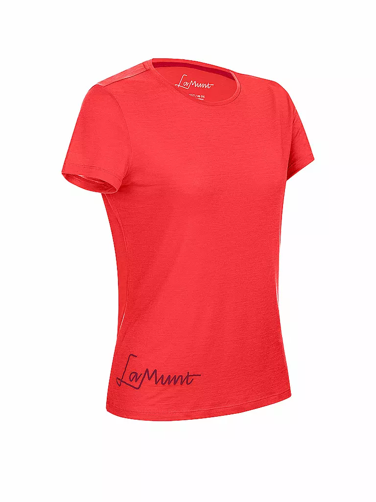 LAMUNT | Maglietta funzionale da donna Alexandra Logo | Rosso