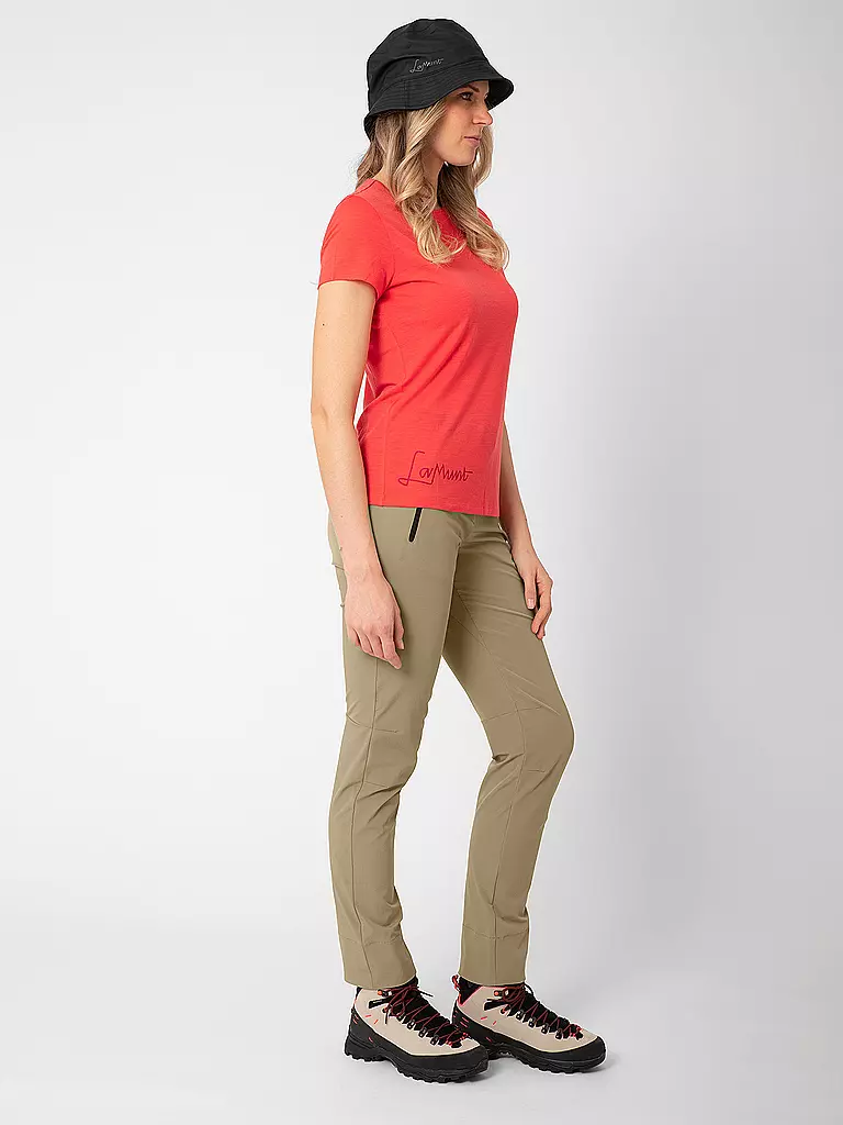 LAMUNT | Maglietta funzionale da donna Alexandra Logo | Rosso