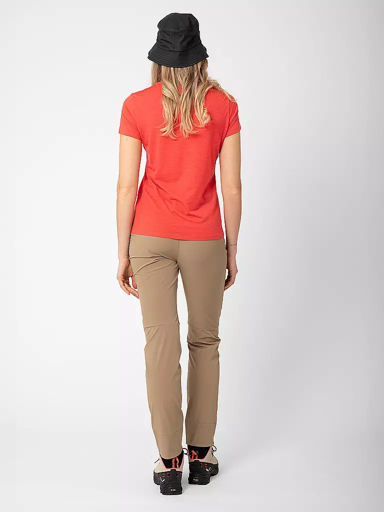 LAMUNT | Maglietta funzionale da donna Alexandra Logo | Rosso