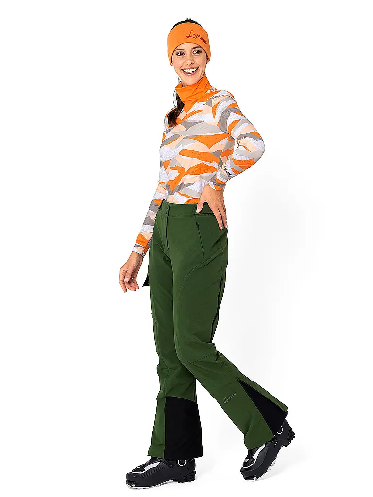 LAMUNT | Maglietta funzionale da donna Ivana Tech Arty | Arancione