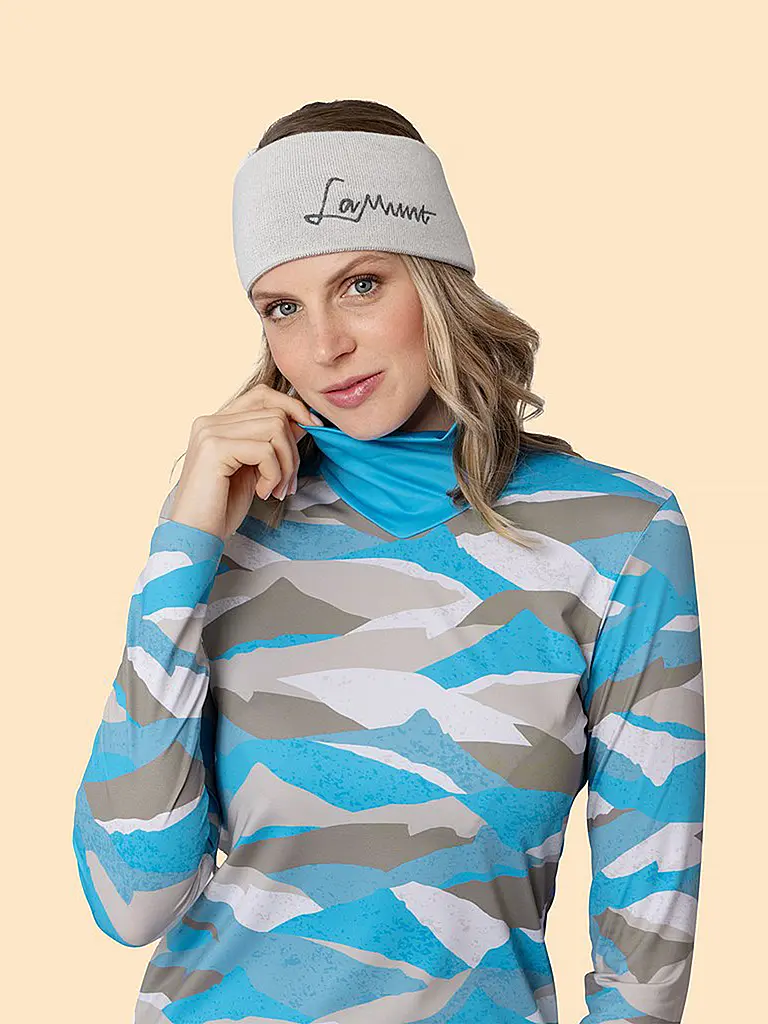 LAMUNT | Maglietta funzionale da donna Ivana Tech Arty | Blu